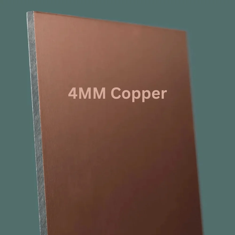 4mm copper art panel with oil primed linen surface by Artefex – durable copper composite painting panel perfect for oil painting and mixed media artwork.