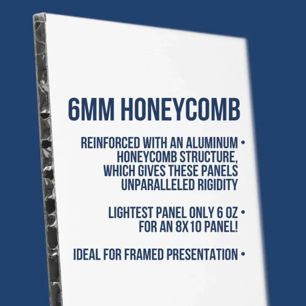 6mm honeycomb art panel with oil primed linen by Artefex – lightweight, rigid painting panel for oil painting and large-scale professional artwork.