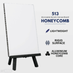 Artefex 513 Acrylic Honeycomb Panel – Lightweight rigid surface with aluminum core, ideal for archival-quality painting